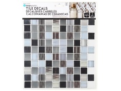 iDesign Wall Decals Square Gloss