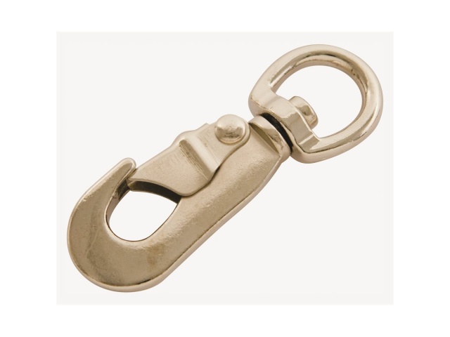 Lever Snap Swivel Eye 3 / 4in Nickel