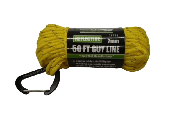 Guy Line 2mm X 50\' Reflective Grip