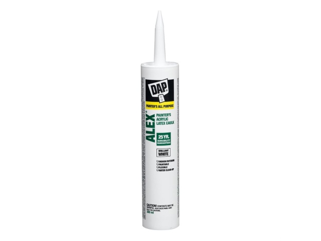 caulking paintable white acrylic latex 300 ml