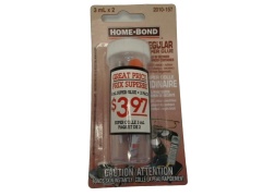 Super Glue 3mL 2pk. Home-Bond