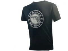 Black T-shirt - in glock we trust - Xlarge