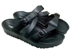 Women's Malibu sandal black size 6