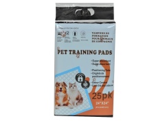 PUPPY TRAINING PADS 25PK 61CM x 61CM