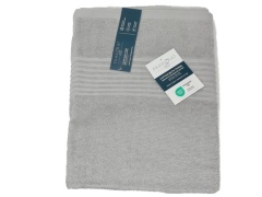 Cotton Bath Towel Silver 27x52