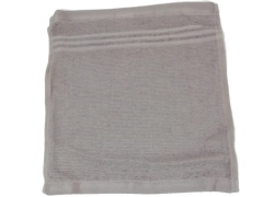 Cotton Wash Towel Medium Grey 12x12