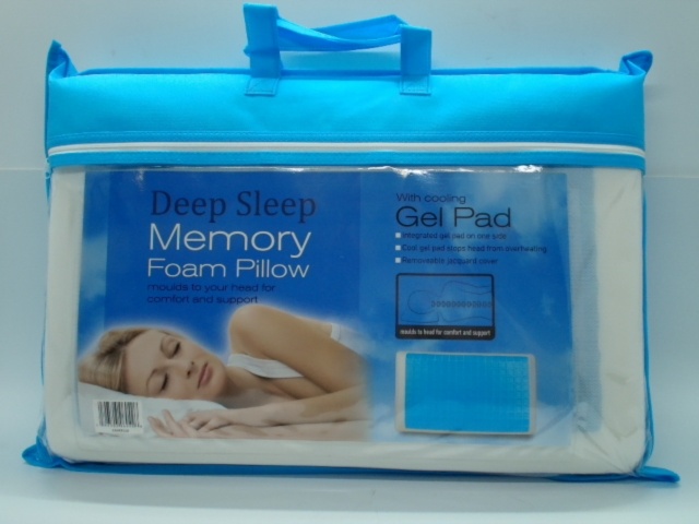 Gel Pillow Memory Foam Cool Gel