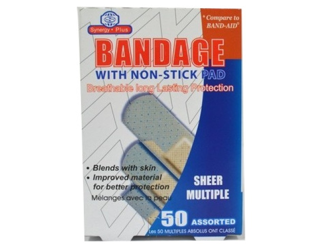 BANDAGE BREATHABLE LONG LASTING PROTECTION 50PK