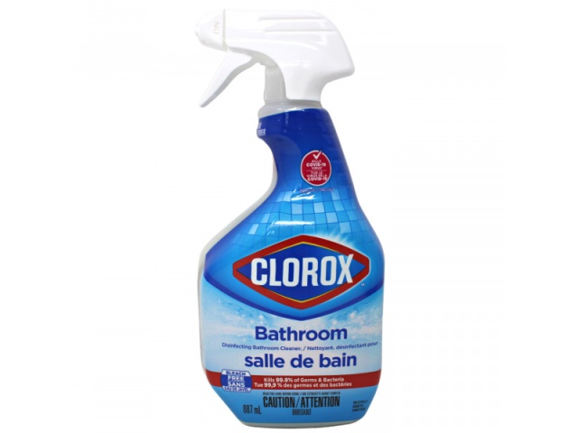 CLOROX SPRAY 887ML BATHROOM CLEANER