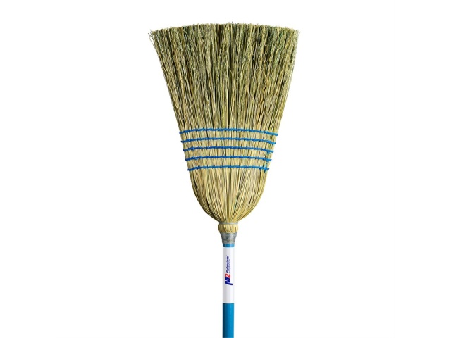 Corn broom 5 string sidewalk