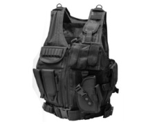 Assault tactical vest - black