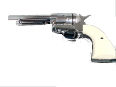 Peacemaker Single Action Army Nickel