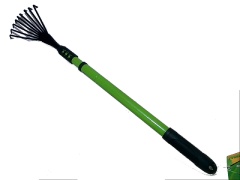 Leaf rake mini telescopic 80-111.5x15cm