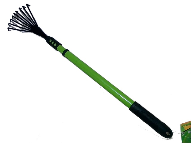 Leaf rake mini telescopic 80-111.5x15cm