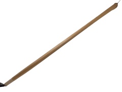 Round Mouth Shovel Handle 4' Laquered Wood