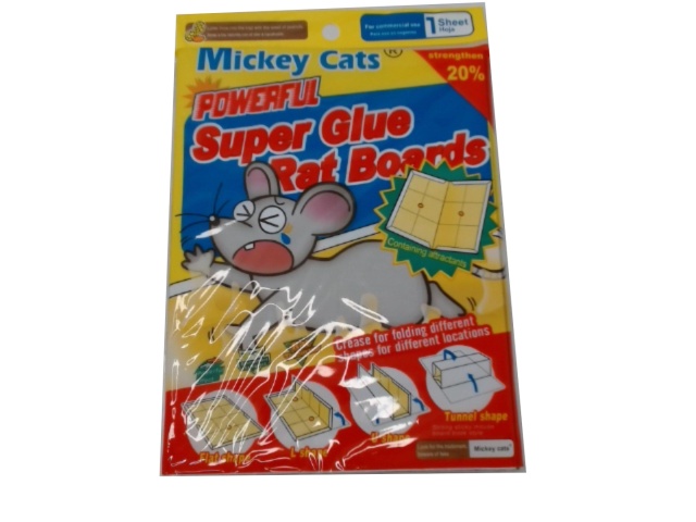 Super Glue Rat Boards Powerful Mickey Cats