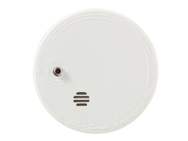 Smoke detector 9V with hush