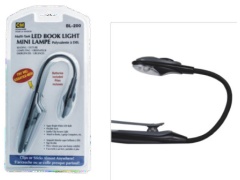 Mini clip-on led book light