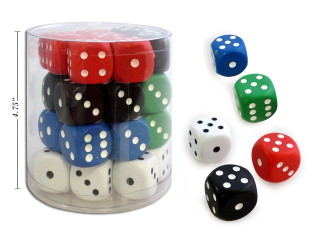 Dice - 25mm drum of 48pc - sold individually