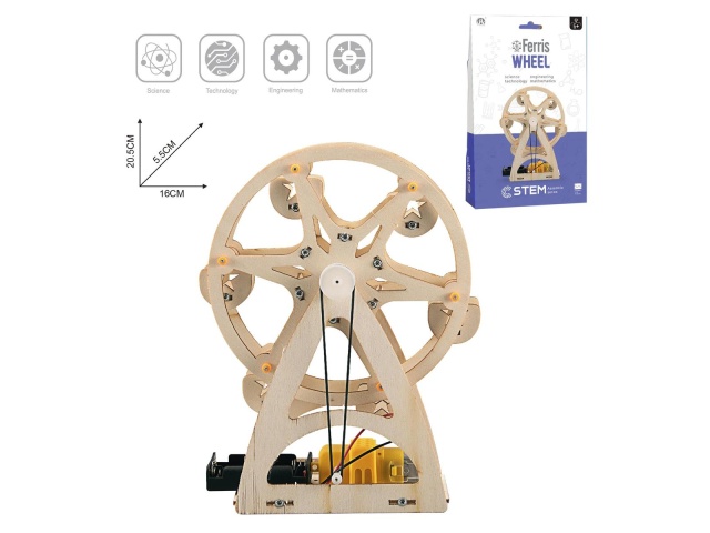 Stem Toy, Wooden Ferris Wheel, cbx (LD)