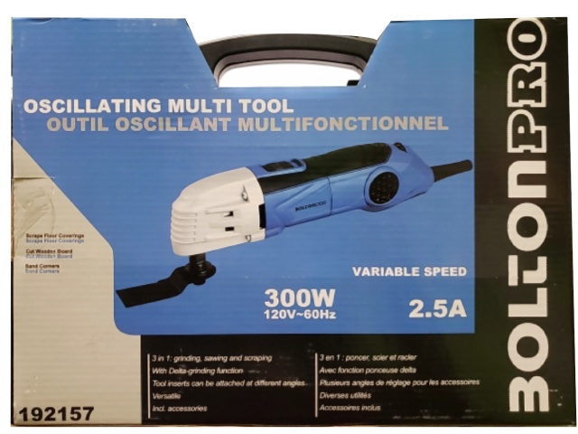 Oscillatin tool 240W variable speed mulit-function