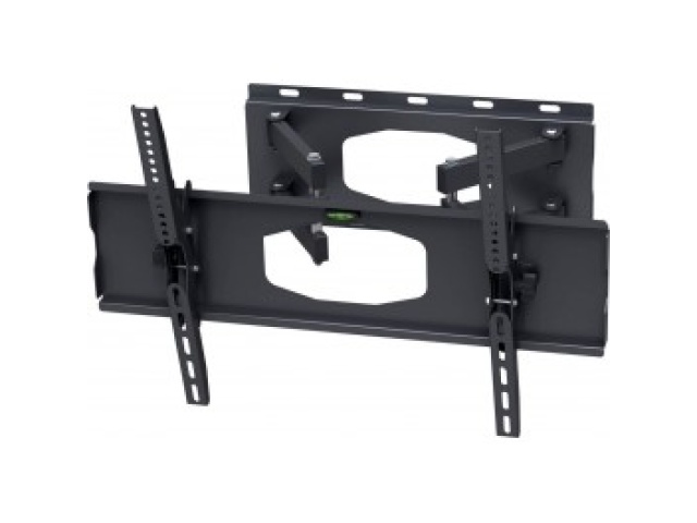 Wall mount 32-85 inch articulating double arm TV mount