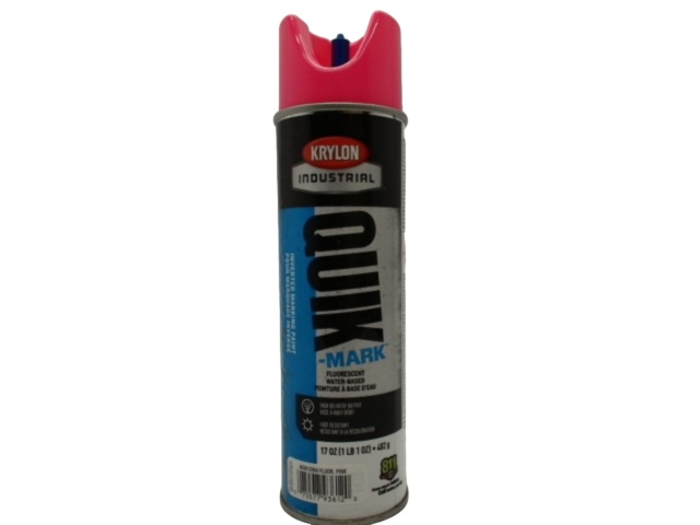 Fluorescent Pink Krylon 482g Inverted Marking Paint Water-Based