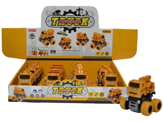 FRICTION CONSTRUCTION TRUCKS ASST\'D