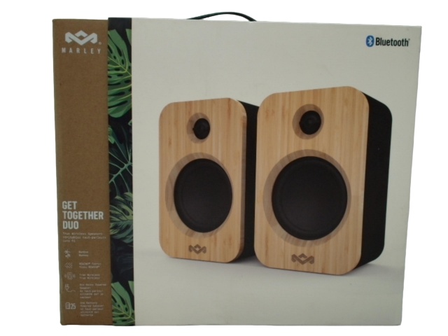 Marley Bluetooth Speakers Get Together Duo Bamboo