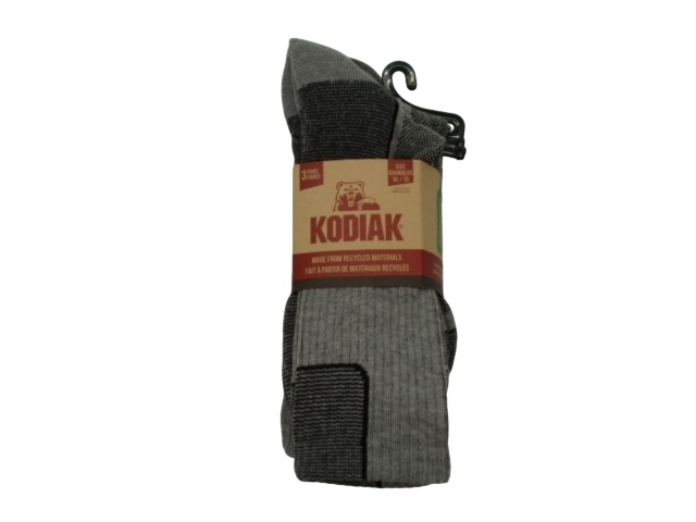 Socks Kodiak Men\'s XL 3pk. Grey Lifestyle