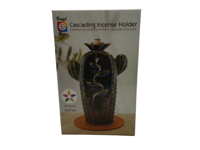 Cascading Incense Holder Cactus Trend Vision