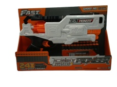 Fast Pioneer Electric Gun w/24 Foam Darts