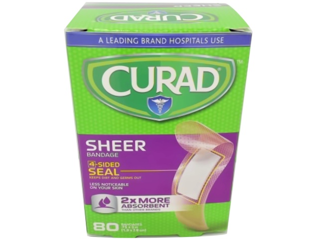 Bandage Sheer 80pk. .75x3\