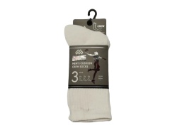 Cushion Crew Socks Men's 3pk. Black