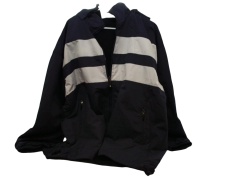 Hooded Jacket Men's Large Reversible Jago