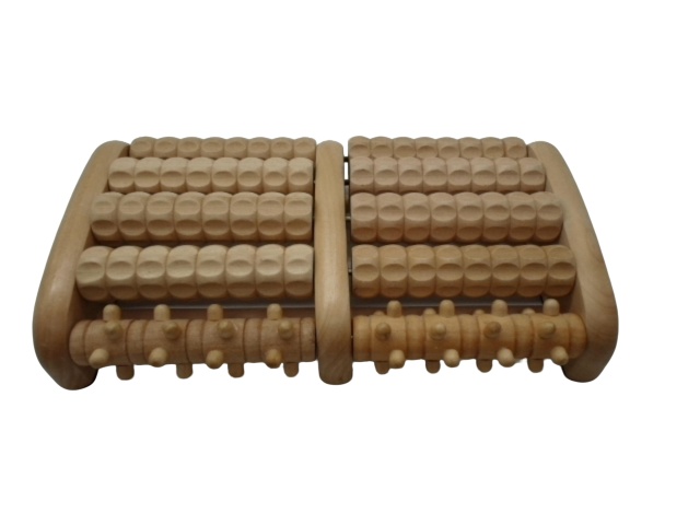 Theraflow Dual Wooden Foot Massager (tf500)