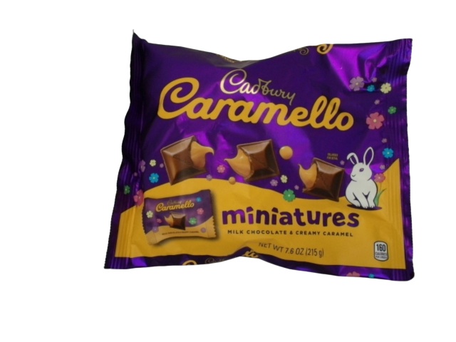 Caramello Miniatures Cadbury 215g. 160 Calories