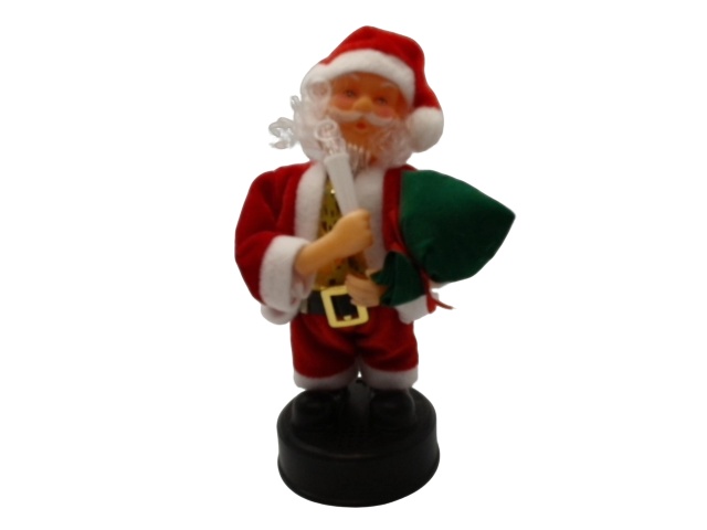 Musical Christmas Moving Figure 10 Santa\