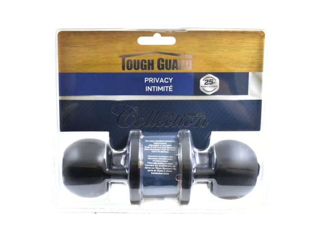 Door Lock Knob Privacy Black