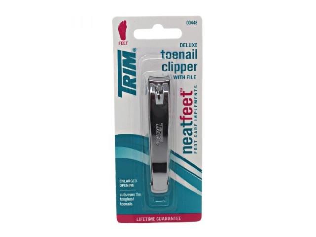 TRIM DELUXE CLIPPER TOENAIL W/FILE