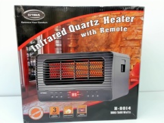 Infared Quartz Heater 1000W/1500W w/Remote