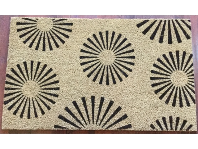 Coir door mat BURST\