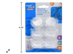 Tootsie Baby 6 piece electrical outlet caps