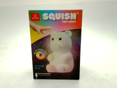 Squish Tap Light Bear Rechargeable Colour Changing Globe