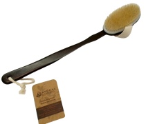 Exfoliating Shower Brush 16 Wood Handle Natural Elements