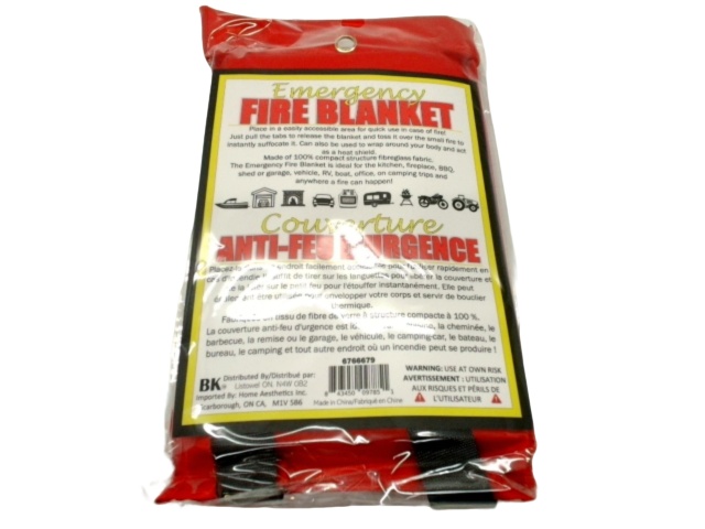 Emergency Fire Blanket 1m x 1m