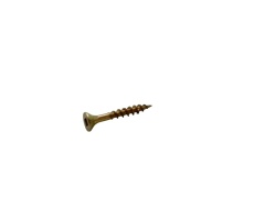 Construction Screw 1-1/4 Yellow Robertson No. 2