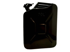 Jerry Can 20l Black Metal