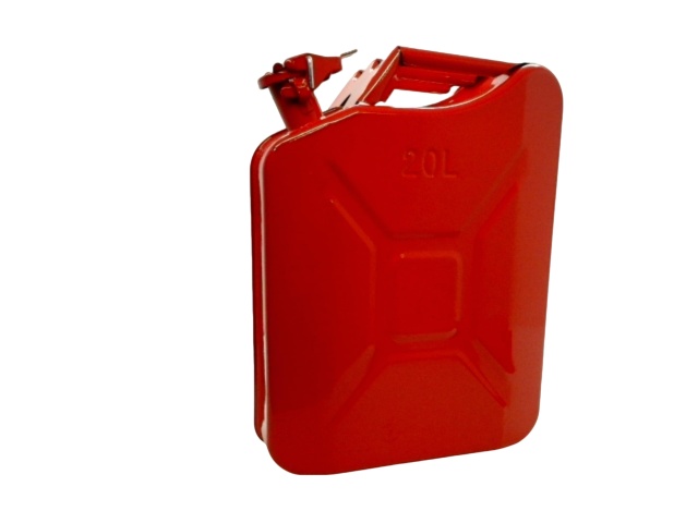 Jerry Can 20L Red Metal