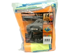 Microfiber Cleaning Towels 14pk. Mr. Kleen